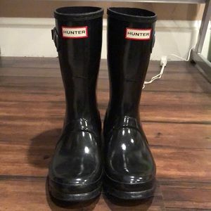 Short hunter rain boots